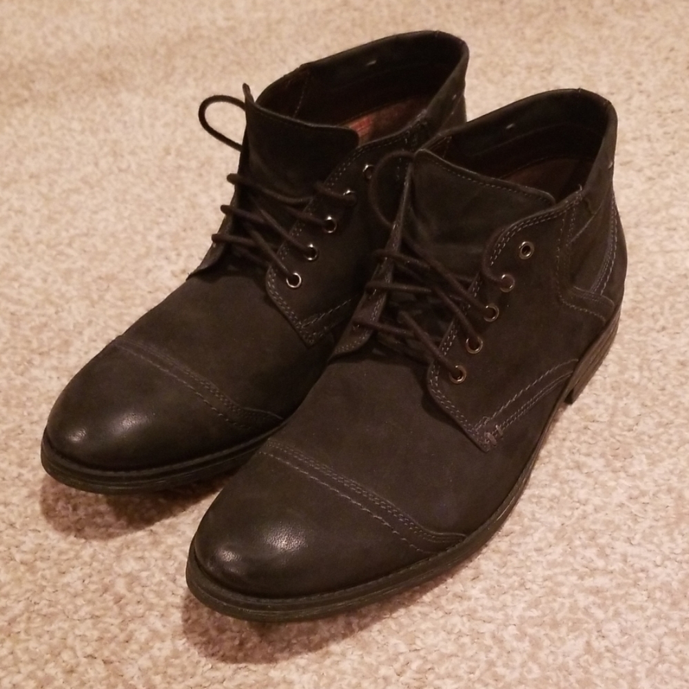 Clark's Black dress boots Size 12M